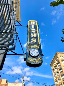 Rich's Gruen Watches Sign, Covington, KY 