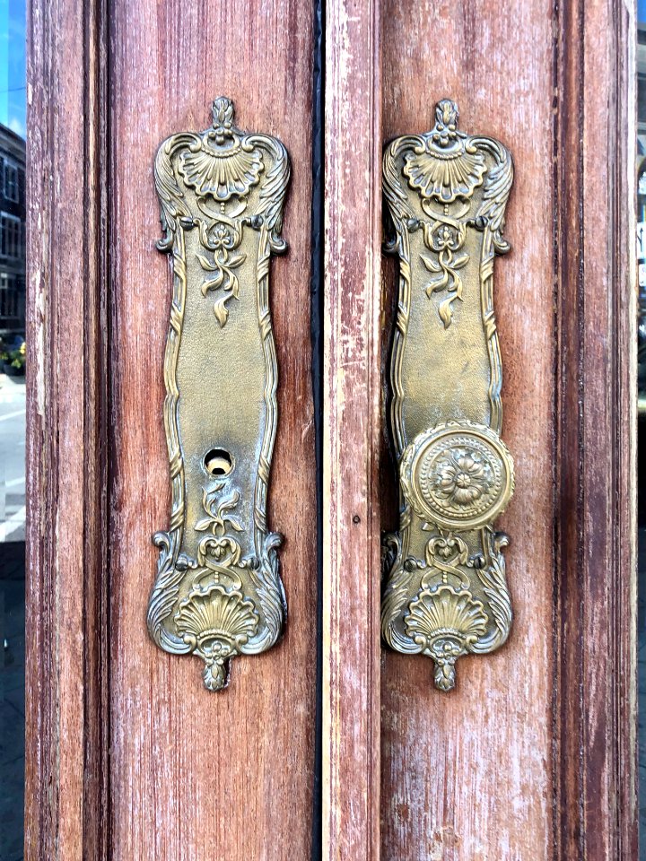 Doorknobs, German National Bank Building, Madison Avenue, … 