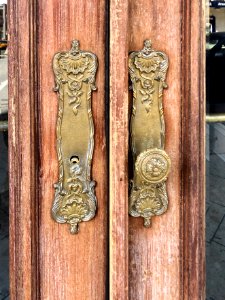 Doorknobs, German National Bank Building, Madison Avenue, … 