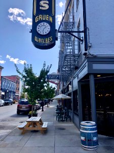 Rich's Gruen Watches Sign, Covington, KY 