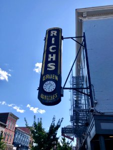 Rich's Gruen Watches Sign, Covington, KY 