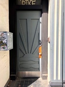 Sunburst Door, Pike Street, Covington, KY 