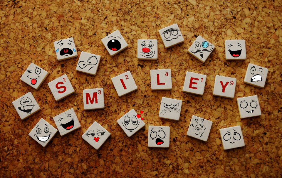 Faces emotions emoticon
