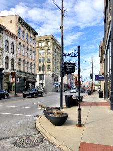 Ralph Haile Square Sign, Madison Avenue, Covington, KY 