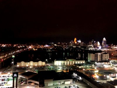 View from the Radisson Hotel, Covington, KY 