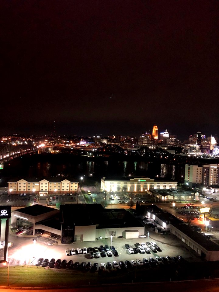 View from the Radisson Hotel, Covington, KY 