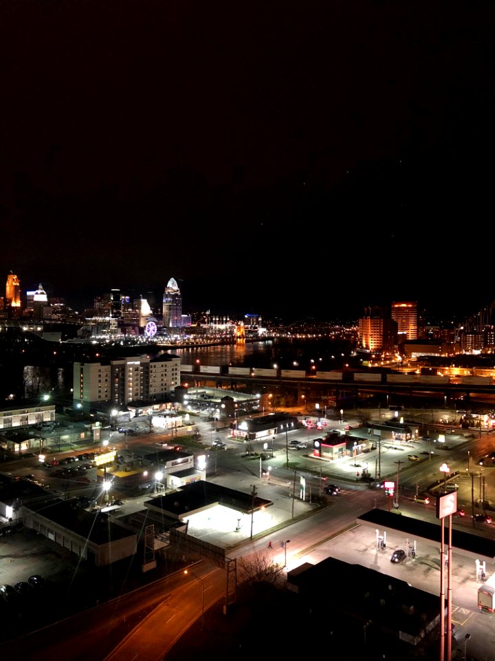 View from the Radisson Hotel, Covington, KY 