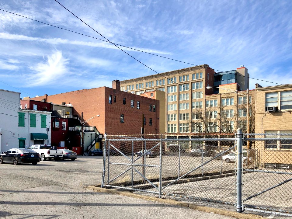 Hotel Covington from Scott Boulevard Alley, Covington, KY 