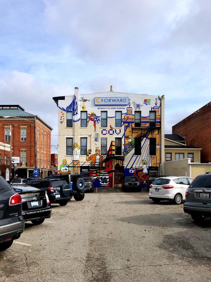 C-Forward Mural, 5th Street, Covington, KY 