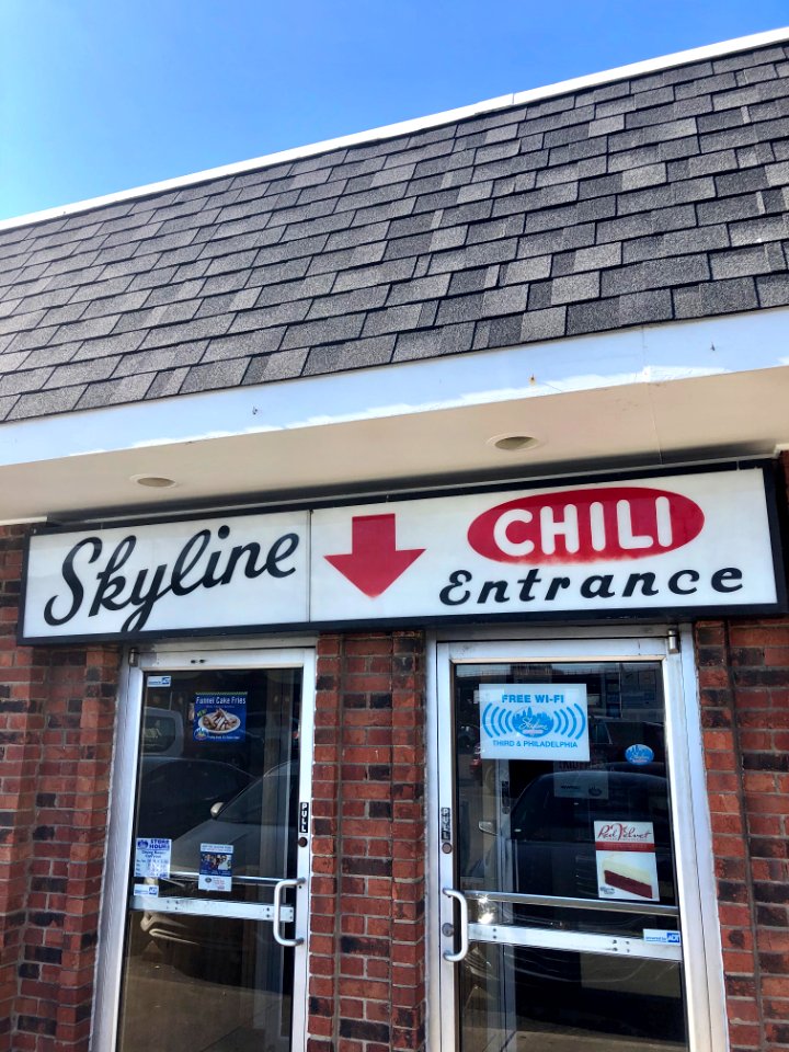 Skyline Chili Entrance Sign, Philadelphia Street, Covingto… 