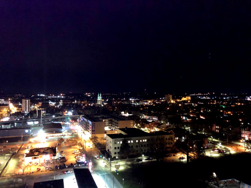 View from the Radisson Hotel, Covington, KY 