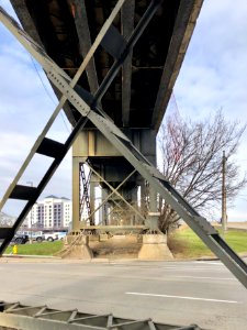 Approach to the C&O Railroad Bridge, Covington, KY 