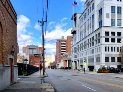 Skyline from Madison Avenue, Covington, KY 
