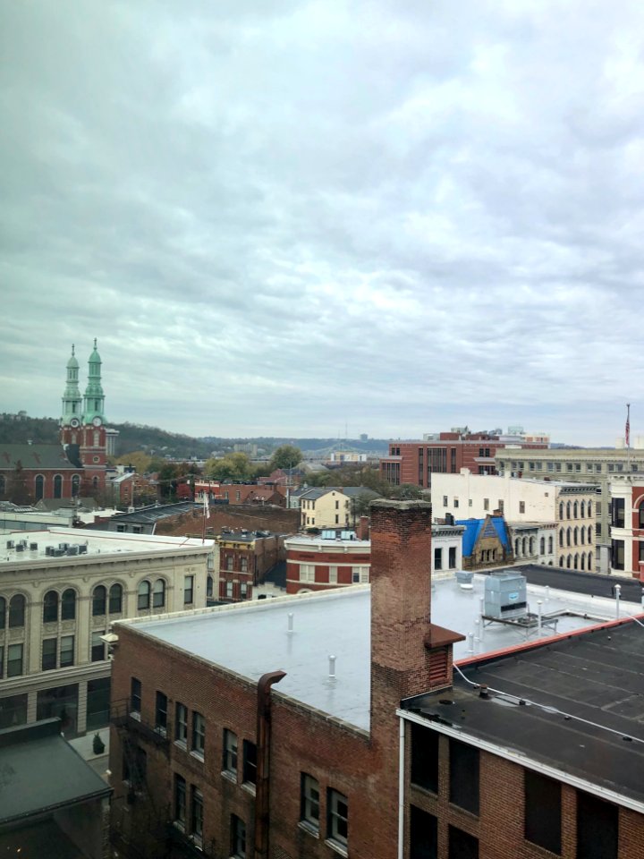 View from Hotel Covington, Covington, KY 
