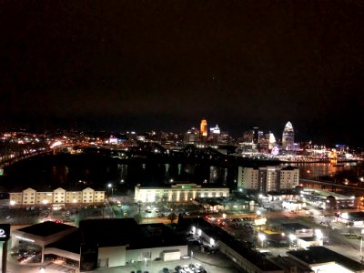 View from the Radisson Hotel, Covington, KY 