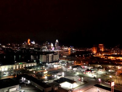 View from the Radisson Hotel, Covington, KY 