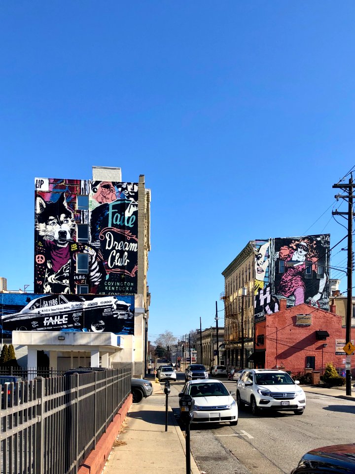 Faile-Dream-Club Mural, 6th Street, Covington, KY 