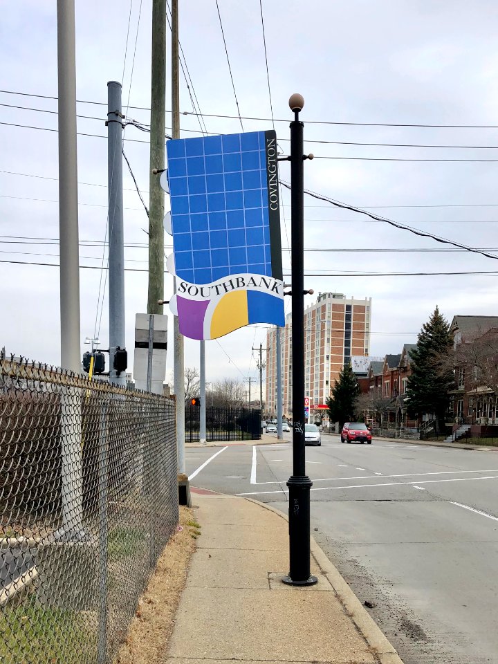 Southbank Sign, 4th Street, Covington, KY 