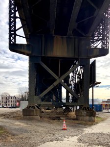 Approach to the C&O Railroad Bridge, Covington, KY 