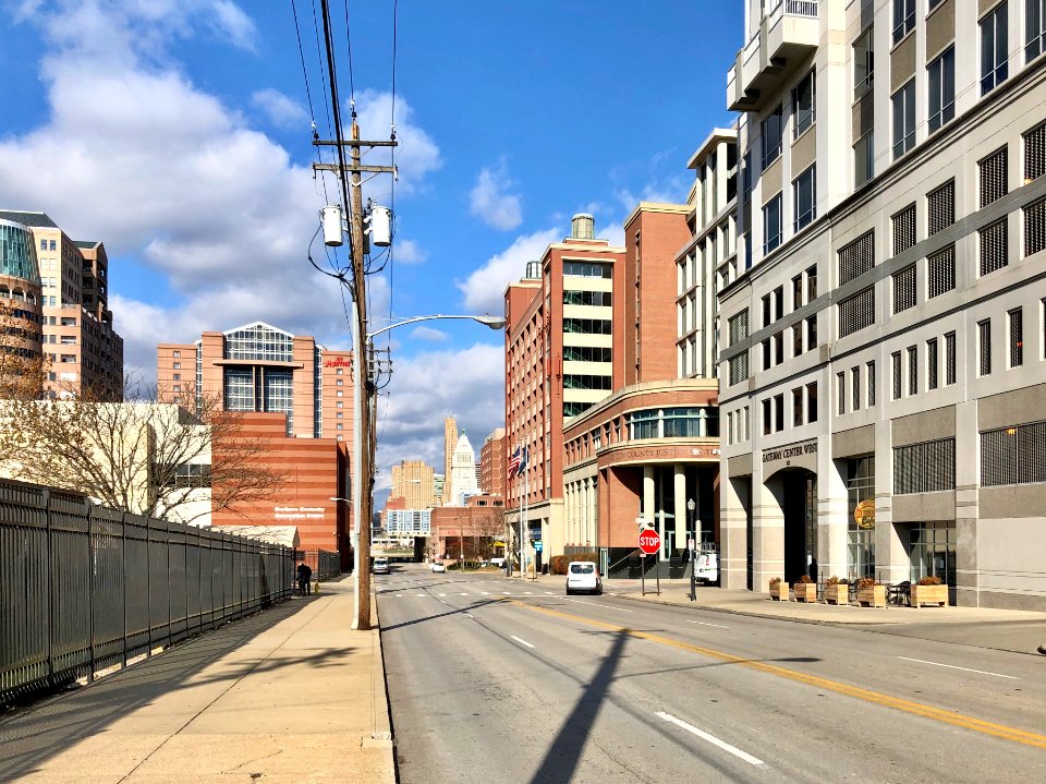 Skyline from Madison Avenue, Covington, KY 