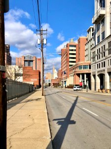 Skyline from Madison Avenue, Covington, KY 