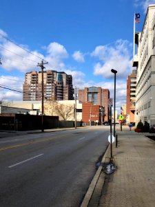 Skyline from Madison Avenue, Covington, KY 