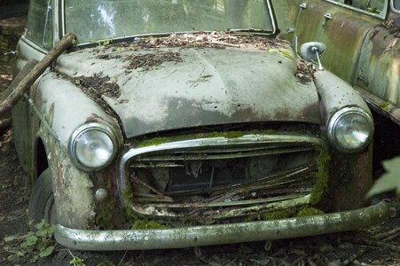 Rust stainless karre junkyard photo