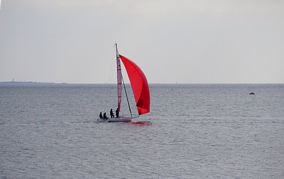 Boat sailing boat sea