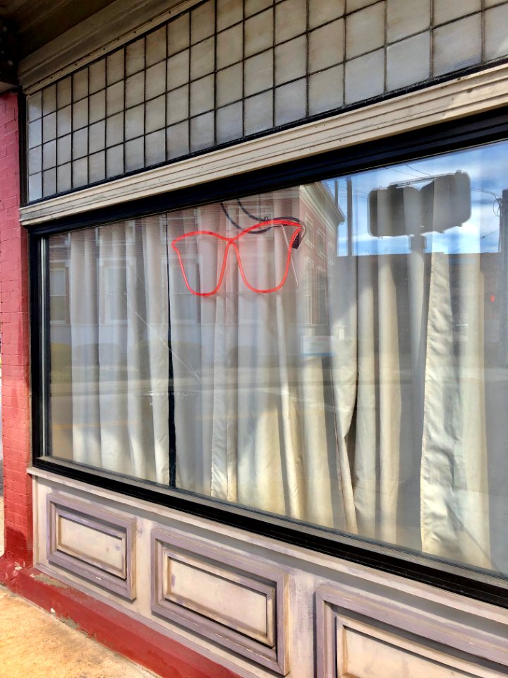 Riggs Hearing & Vision Sign, Pike Street, Covington, KY 