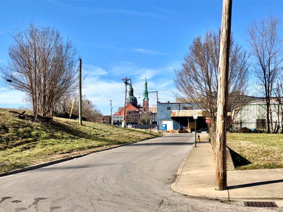 Mother of God Church from 10th and Washington, Covington, … 