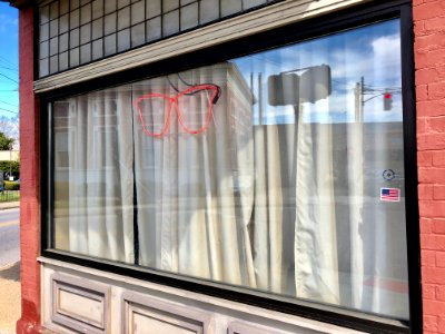Riggs Hearing & Vision Sign, Pike Street, Covington, KY 