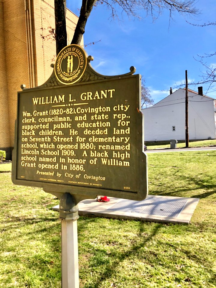 Historical Marker, Old Lincoln-Grant School, Greenup Stree… 
