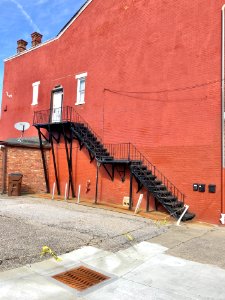 Exterior Staircase, 10th Street, Eastside, Covington, KY 