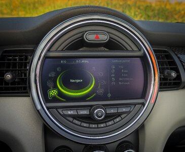 Speedometer auto inside