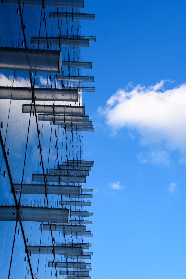 Agglomeration glass technical thought