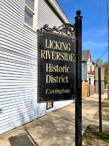 Historical Marker, Licking Riverside, Covington, KY 