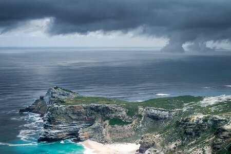 Cape ocean sea