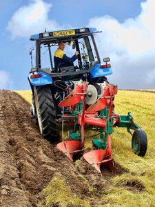 Plough soil rural photo