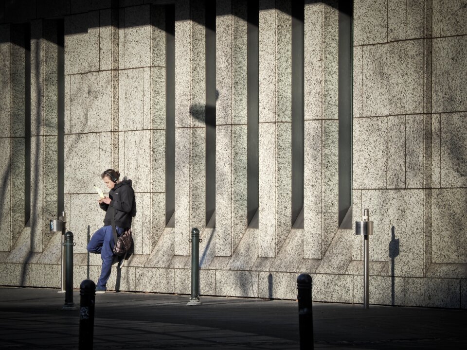 Everyday life scene urban