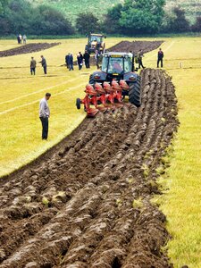 Plough soil rural photo