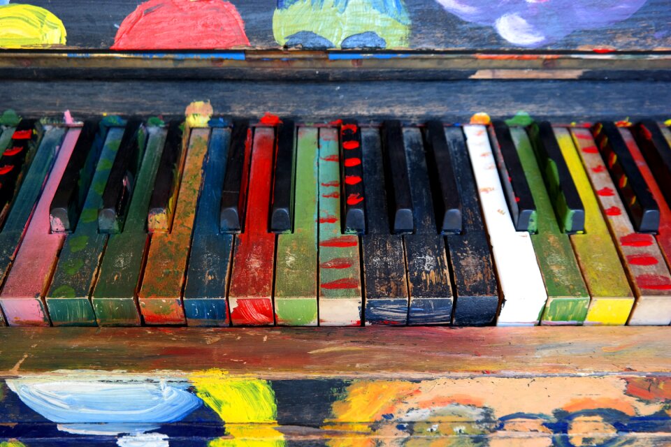 Keys instrument music photo