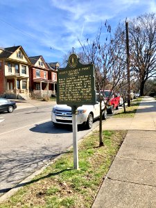 Historical Marker, Senator Richard P. Ernst House, Licking… 