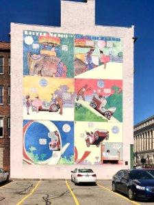 Little Nemo in Slumberland Mural, Main Street, Cincinnati,… 