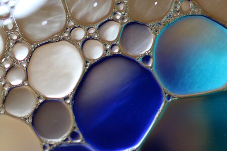 Texture macro oil