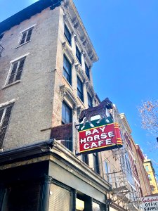 Bay Horse Cafe Sign, Main Street Historic District, Cincin… 