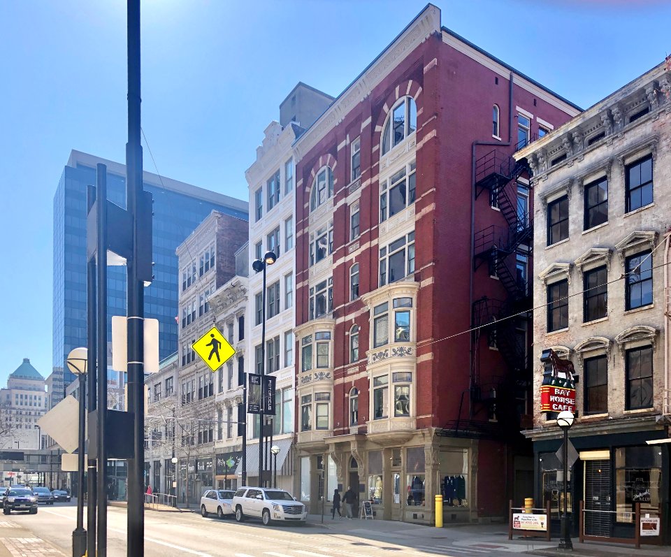 Fort Washington Hotel and Main Street, Cincinnati, OH 