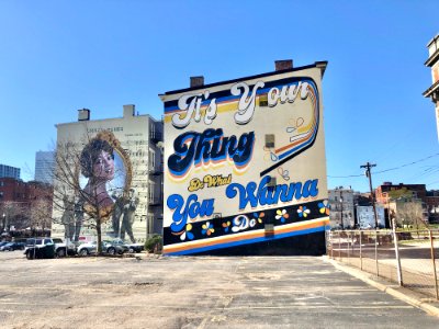 It's Your Thing Mural, 13th Street, Pendleton, Cincinnati,… 