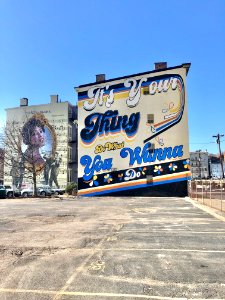 It's Your Thing Mural, 13th Street, Pendleton, Cincinnati,… 