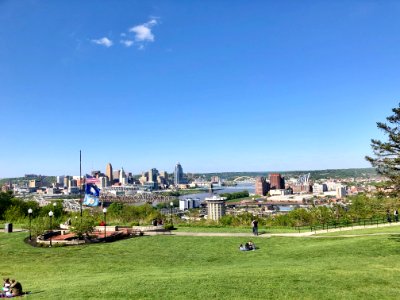 Cincinnati Skyline from The Overlook, Devou Park, Kenton H… 