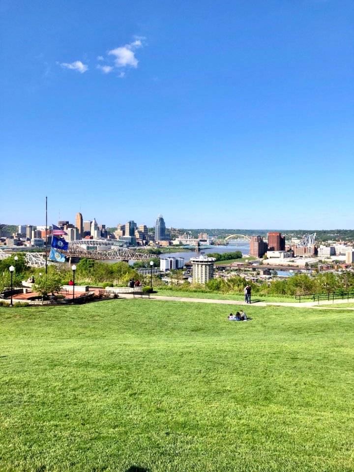 Cincinnati Skyline from The Overlook, Devou Park, Kenton H… 